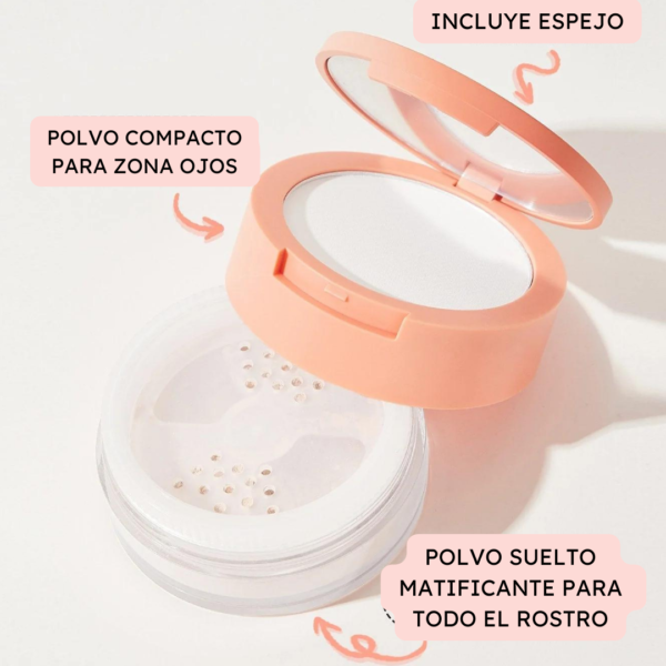 Insta-Ready Face & Under Eye Setting Powder - Imagen 2